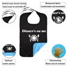 Celuisiva Adult Bibs for Men and Women, Waterproof Leakproof Clothing