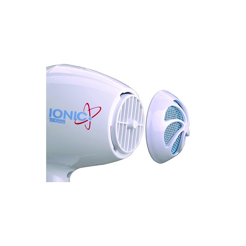 Timco NAN-1 Secadora Profesional con Generador de Iones, blanco