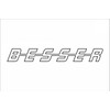 Truck Sticker Better, Volvo, Daf, Man, Scania, Iveco (White)