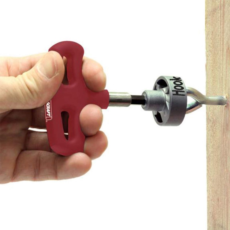 Milescraft 1315 HookDriver - Impact Ready Drill Attachment for Driving