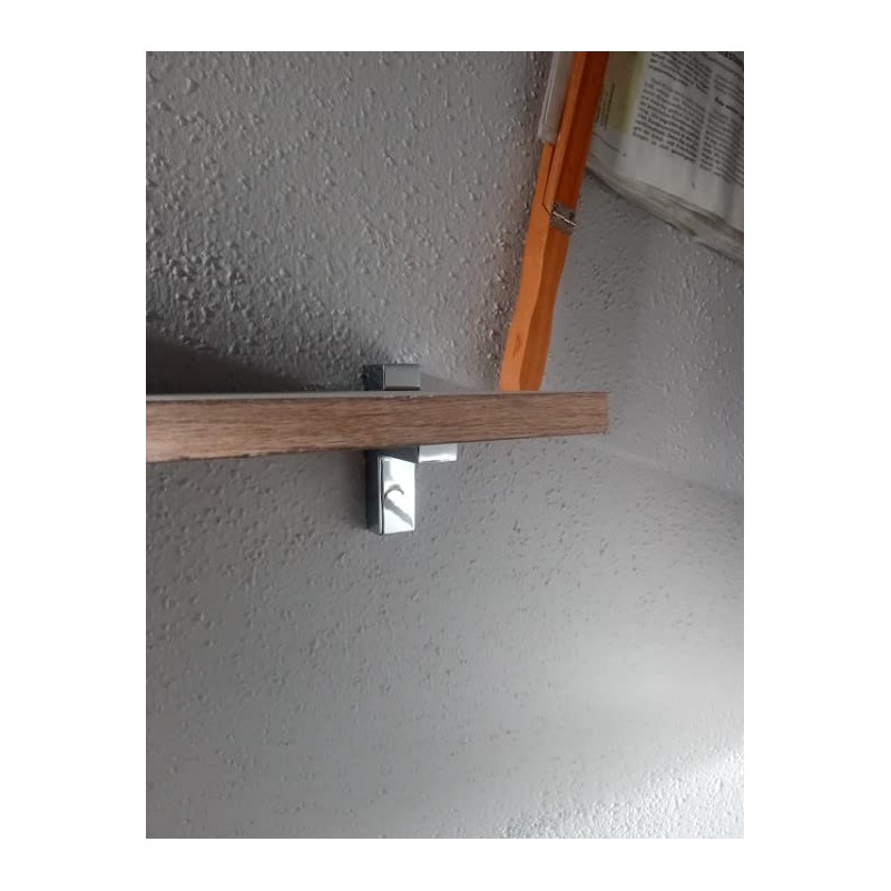 Euro Tische Shelf Holder Glass Shelf Support - Sturdy Shelf