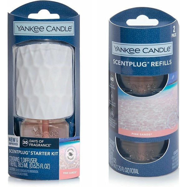 Yankee Candles - ScentPlug Diffuser with 3 Fragrance Refills -