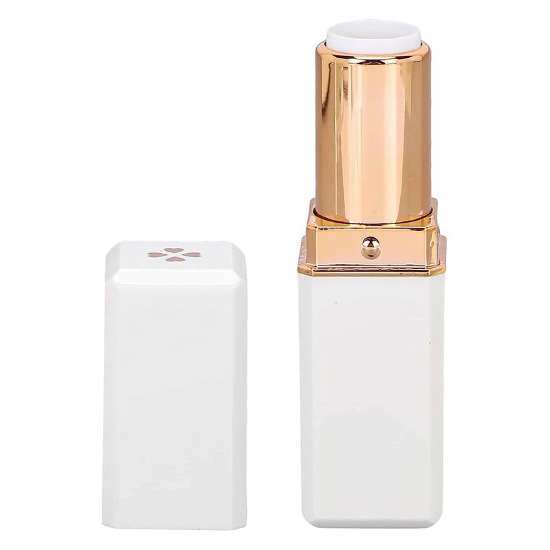 Hsthe Sea 5 Pcs White Empty Lipstick Tubes,DIY Lip Balm