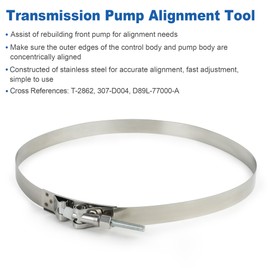 Front Pump Alignment Band Clamp Alternative Tool For Ford E40D 4R100 5R110W Automatic Transmission F-250 F-350 Super Duty 1989-2010 D89L-77000-A