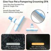 Pet flea removal comb, pet hair removal comb, special flea