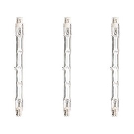 Diall Liner Halogen Lamps 118MM 230V 120W 2250LM 3 Pack Dimmable Warm White