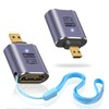 Duttek 8K HDMI to Micro HDMI Adapter, Standard Micro HDMI