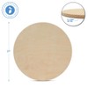 Wood Circles 17 inch 1/2 inch Thick, Unfinished Birch Plaques,
