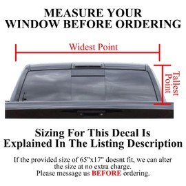 GRAPHIX EXPRESS Truck Back Window Graphics - Grim Reaper Decal - Death Skull Design (P532) - Universal See-Through Rear Window Vinyl Wrap - Full Window Decals for Trucks