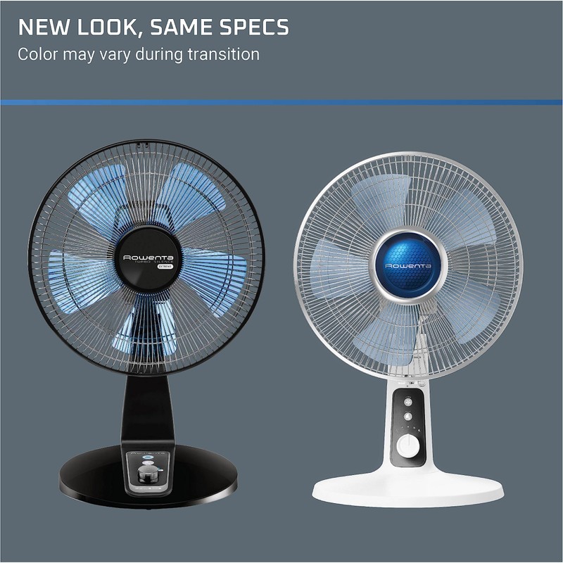 Rowenta, Desk Fan, Turbo Silence Table Fan, 12 Inches, Ultra