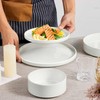 Herogo 8 Piece Dinnerware Sets with Pasta Bowls for 2,