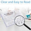 NLShan Periodic Table with Real Elements: Acrylic Periodic Table with