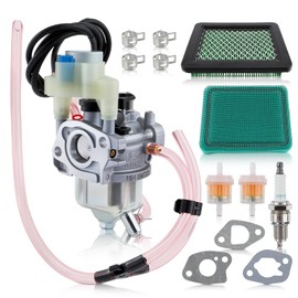 GoaMotors 63584 Carburetor with Air Filter Fuel Filter Spark Plug Compatible with Honda 16100-ZL0-D62 16100-ZL0-D64 compatible with Predator 3500 Watts EU3000is EU3000i compatible with Kipor 3000 3500