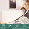 WYJHNL Headboard Cover for Bed Headboard Cover Elastic Fleece Headboard