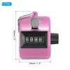 PATIKIL Clicker Counter, 2 Pack Handheld Tally Counter Mechanical 4-Digit