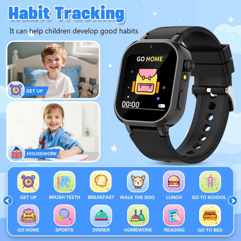 Kids Waterproof Smart Watch Boys Gift Age 3-12 with 39