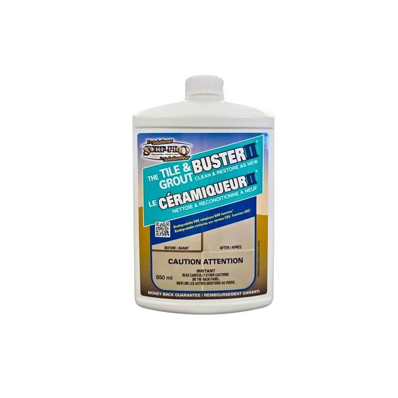 SURF PRO Tile & Grout Buster II – 850 ml