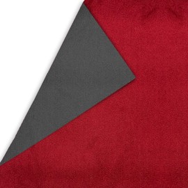 Newark Auto Automotive Cut Pile Plush Carpet, Car Upholstery for Floor Mats, Trunk, Dashboard, Speaker Box, Door Panel, Replacement Carpeting for Vehicle Interior, Truck, 40”W (Red)