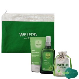 Weleda Birch Set Against Cellulite in Beautiful Toiletry Bag