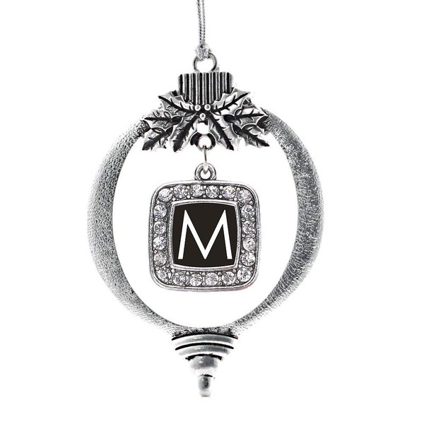 Inspired Silver - My Initials - Letter M Charm Ornament