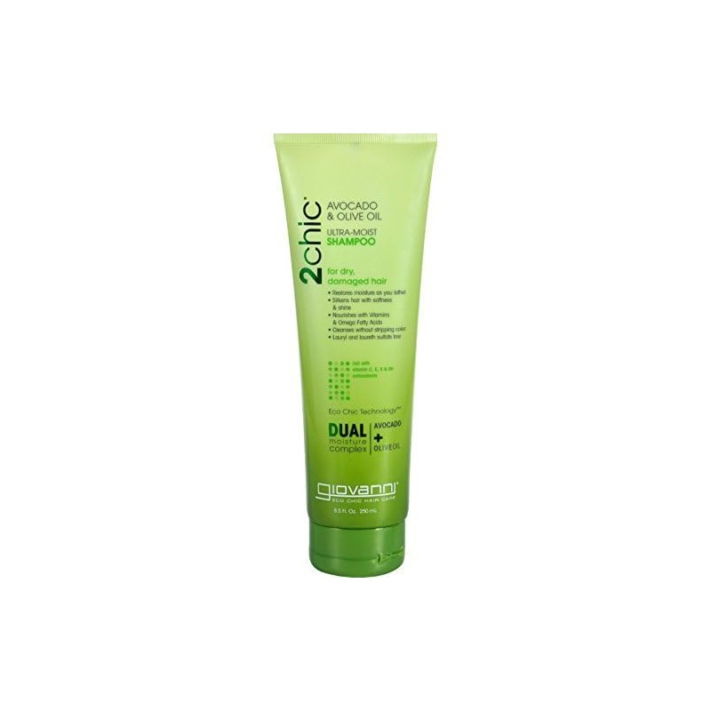 Giovanni Hair Care Products Shampoo - 2Chic Avocado and Olive