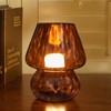 ULAROOM USB Plug-in Vintage Mushroom Lamp Small Bedside Table Lamp