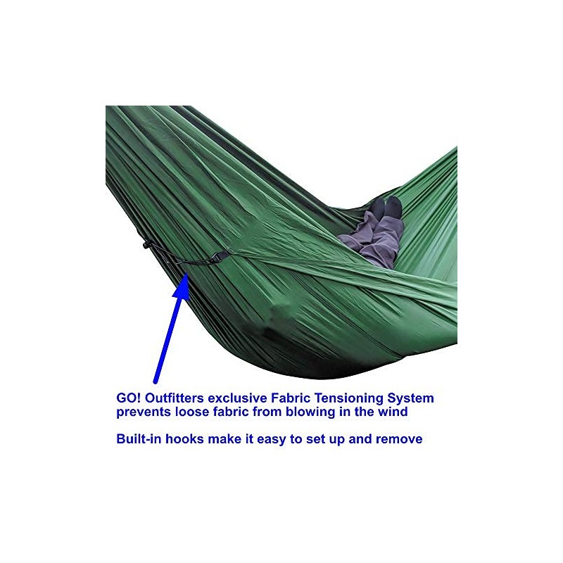 Go Hammock 2.0 + Quick Link Tree Straps - 11'