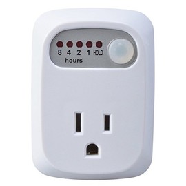TEKLECTRIC Indoor Auto Shut Off for Curling Iron Hair Straightener Countdown Phone Charger Timer Safety Outlet Conserve Socket