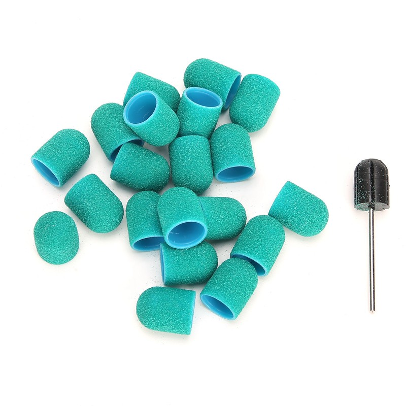 Nail Art Sanding Cap Nail Drill Bits Polishing Grinding Sanding