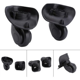 1 Pair of Replacement Wheels Trolley Suitcase Wheels Universal Suitcase Wheels Luggage Wheels Swivel Wheels Wheels Wheel Left and Right for