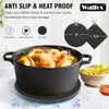 Walfos Silicone Trivet Mats - Versatile Heat Resistant Pot Holders