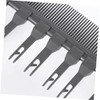 Baluue 4pcs Hair Styling Comb Set Professional Dye Combs Hooks