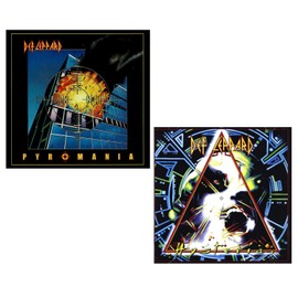 Pyromania - Hysteria - Def Leppard 2 CD Album Bundling