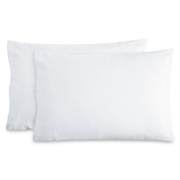 Bare Home King Flannel Pillowcase Set - 100% Cotton -