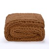 YAAPSU Chunky Knit Blanket Throw 51"x63", Chenille Throw Blankets, Chunky