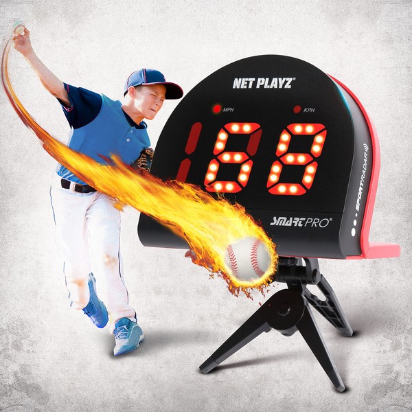 TGU Baseball Gifts, Radar Guns Speed Sensors (Hands-Free) Pitch Training Aids, High-Tech Gadget & Gear, Black (NIS022132023)