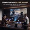 Smart Mini Projector with WiFi 6 and Bluetooth, Android 13