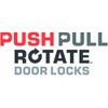 Brinks Push Pull Rotate Door Locks Alwood Passage Hall/Closet Lever