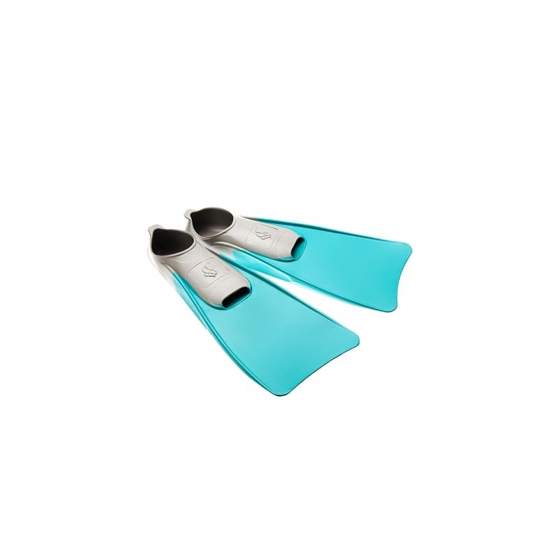 Mad Wave Swim Fins - Long Blade (34-35 Turquoise)