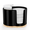 PENGARO Cotton Pad and Swab Holder, Q tip Holder Round
