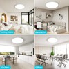libtit Large LED Ceiling Light 16.5Inch, 4200LM 36W Bright Flush