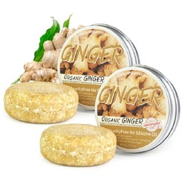 2 piezas de jabón de jengibre, barra de champú para el crecimiento del cabello de jengibre | Natural, orgánico, promueve el crecimiento del cabello pa