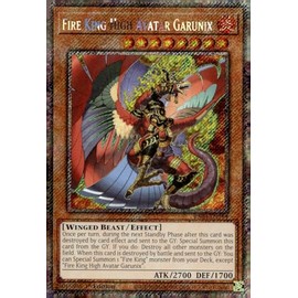 Fire King High Avatar Garunix (Platinum Secret Rare) - RA04-EN194 - Platinum Secret Rare - 1st Edition