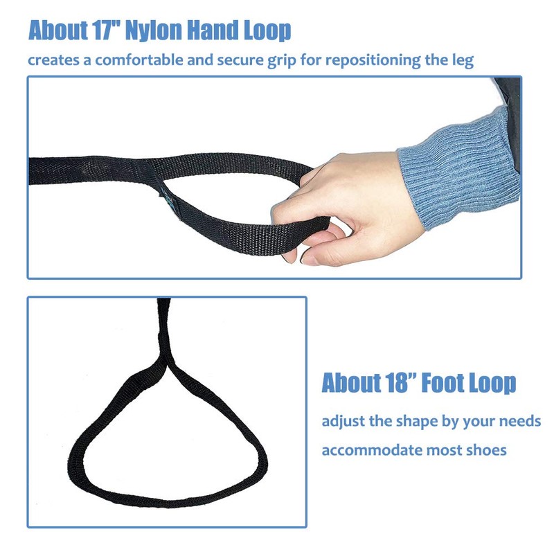 Leg Lifter for After Knee Surgery Hip Replacement Recovery Kit