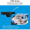 iTOPVIS 2K Webcam for PC with Microphone and Speaker Video