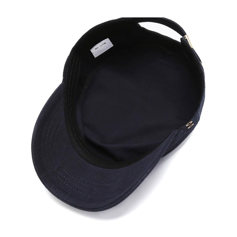 Lovechic Men's Work Cap, Solid Color, Cotton, Stylish, Spring, Summer,