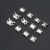Shanrya Micro USB Connector, 60pcs Micro USB USB Mini for