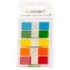 Q-Connect Page Markers 1/2 Inch Assorted (Pack of 100)