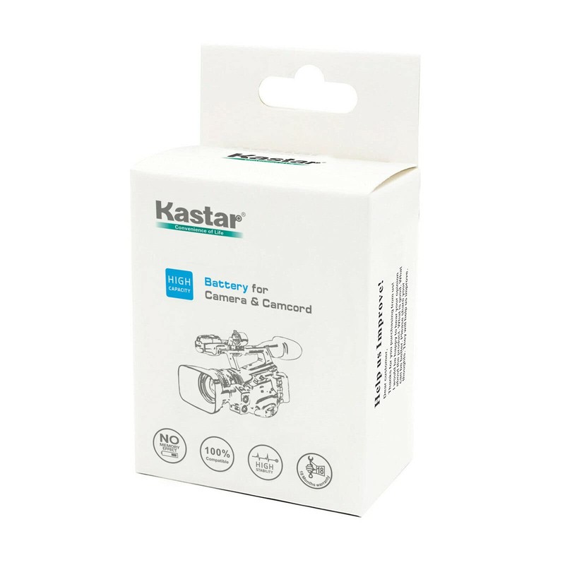 Kastar 4-Pack LP-E6N Pro Battery and LCD AC Charger Compatible