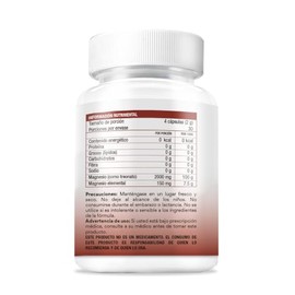 BIO B L-Treonato de Magnesio 2000mg | Memoria y Concentración |120 Cáps
